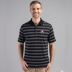 Nike NWT Golf Hockey Canada Tour Performance Dri-FIT Polo Shirt Mens L Black